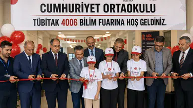 Kahramanmaraş'ta Bilim Rüzgarı: Cumhuriyet Ortaokulu TÜBİTAK Fuarı