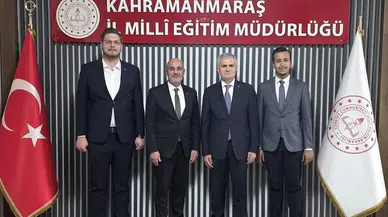 Milli Eğitim Müdürü Akpınar’a AK Parti Heyetinden Ziyaret