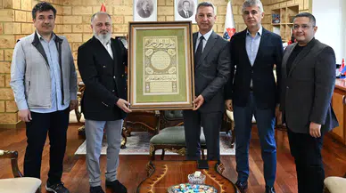 İlim Yayma Cemiyetinden KSÜ Rektörü Okumuş’a Ziyaret