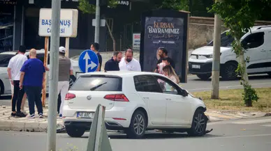 Tekerek’te Trafik Kazası: Maddi Hasar Oluştu
