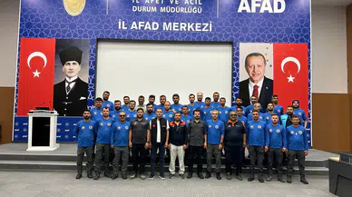 TDV Kahramanmaraş Arama Kurtarma Ekibi Akredite Oldu