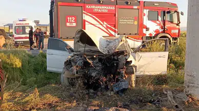 Kahramanmaraş’ta Otomobil Kazası: 1 Yaralı