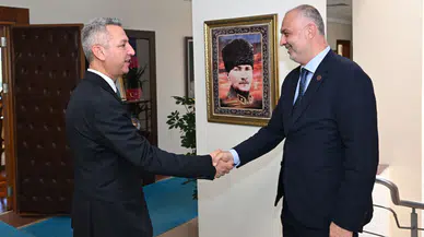 Andırın Belediye Başkanı Gökşen’den KSÜ Rektörü Okumuş’a Ziyaret