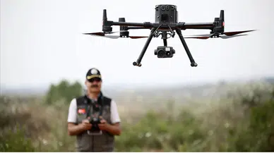 Türkiye’de İlk Drone Destekli Orman Yangını Müdahalesi