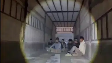 Tır Dorsesinde 7 Kaçak Göçmen Yakalandı