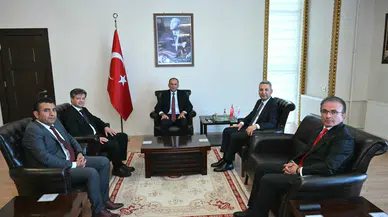 Rektör Okumuş’tan Kaymakam Sarıdoğan’a Ziyaret