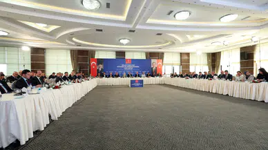 Vekil Köksal İçişleri Bakanlığı Toplantısına Katıldı