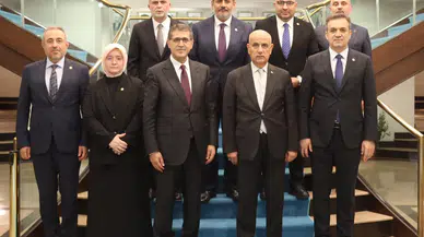 Kahramanmaraş Heyetinden Strateji ve Bütçe Başkanlığı'na Ziyaret