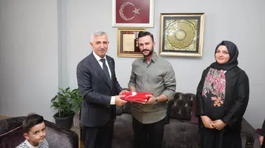 Gazi Serkan Yeşilay'a 15 Temmuz Ziyareti