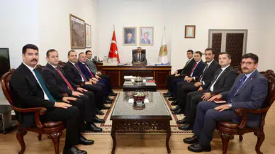 Vali Ünlüer Yeni Kaymakamlarla İlk Toplantısını Yaptı