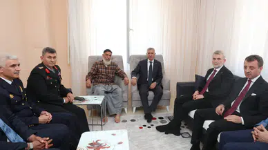 15 Temmuz Gazisi Hacı Demirci'ye Vefa Ziyareti
