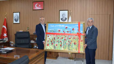 Başkan Gökşen ve Müdür Akpınar'ı Ağırladı