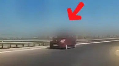 Otoyolda Ters Yönde Giden Sürücüye 90 Bin Lira Ceza
