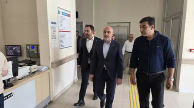 AK Parti Kahramanmaraş'tan Pazarcık'ta Sağlık Çalışanlarına Ziyaret