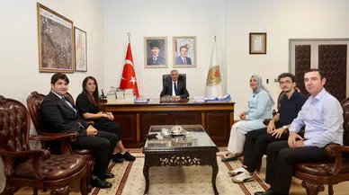 Vali Ünlüer, Cumhurbaşkanlığı Heyetini Ağırladı