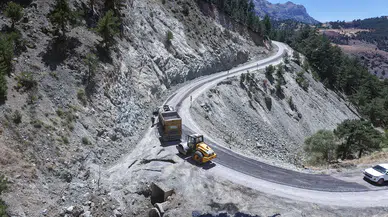 Ekinözü Alişar Grup Yolu'na 23 Kilometrelik Yatırım