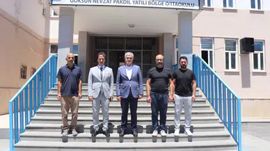 Turan Akpınar Göksun'da Eğitim Kurumlarını İnceledi