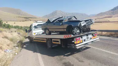 Elbistan'da Otomobil Takla Attı: 1 Yaralı
