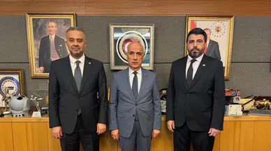 Kirişci, Kahramanmaraş Heyetini Meclis'te Ağırladı