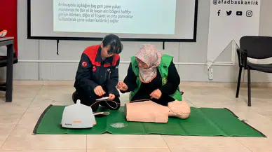 AFAD'dan İlk Yardım Eğitimi