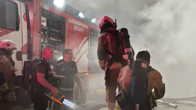 Kahramanmaraş'ta Konfeksiyon Fabrikasında Korkutan Yangın