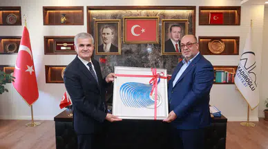 İl Millî Eğitim Müdürü Turan Akpınar'dan Dulkadiroğlu Belediyesine İade-i Ziyaret