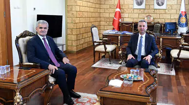 İl Millî Eğitim Müdürü Akpınar'dan Rektör Okumuş'a Ziyaret
