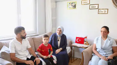 Selma Ünlüer’den Gazi Hakan Kamalak ve Ailesine Vefa Ziyareti