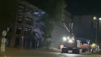 Trabzon Bulvarı'nda Kalan Son Yapı da Yıkıldı!