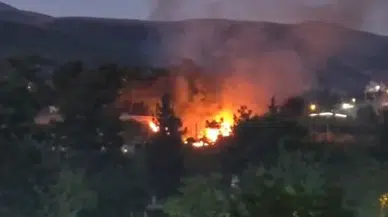 Kahramanmaraş'ta Ormanlık Alanda Yangın!