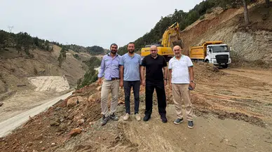 Göksun–Andırın Yolunda Çalışmalar Sürüyor