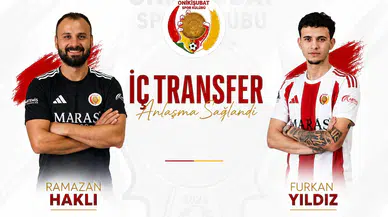 Onikişubatspor’da İki İç Transfer Hamlesi!