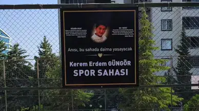 Kerem Erdem’in İsmi Futbol Sahasında Yaşatılacak