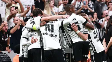 Beşiktaş İlk Yarıyı 1-0 Önde Kapattı