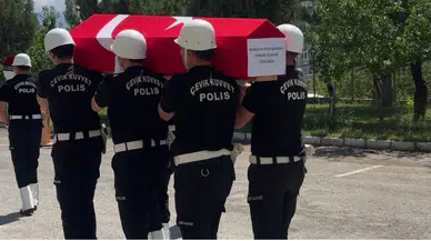 Göksun’da Polis Memuru Aynur Yıldırım’a Veda