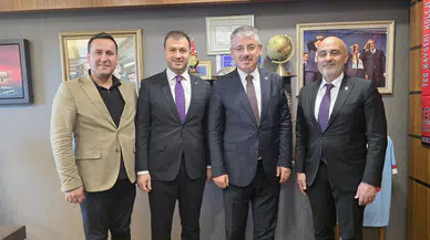 Başkan Gül Ve Beraberindeki Heyet Çopuroğlu’nu Ziyaret Etti