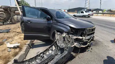 Kahramanmaraş’ta iki araç çarpıştı: 3 yaralı