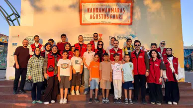 Kahramanmaraş’ta Özel Çocuklara Fuar Sürprizi