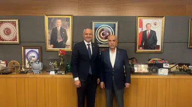 Başkan Gökşen’den Vahit Kirişci’ye TBMM'de Ziyaret