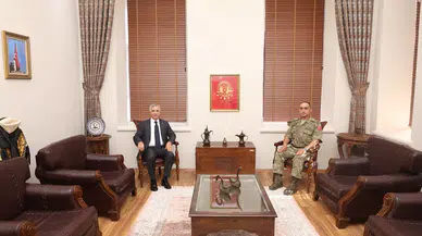 Vali Ünlüer’den Tuğgeneral Hakan Kan’a Hayırlı Olsun Ziyareti