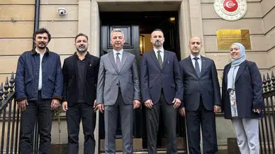 Rektör Okumuş’tan Edinburgh Eğitim Ataşesi Onur Ak’a Ziyaret