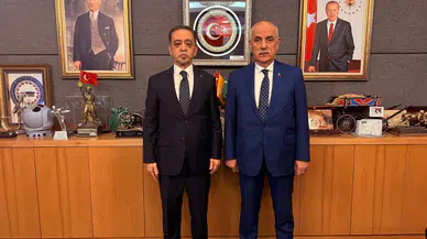 Kirişci, KABAD Başkanı Süleyman Demir’i TBMM’de Ağırladı