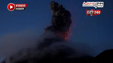 Canlı Yayında Fuego Yanardağı Patladı: O Anlar Kamerada