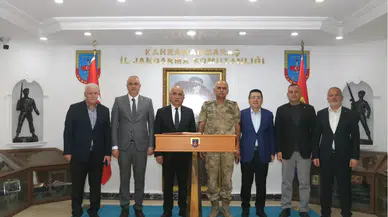 Vahit Kirişci’den Tuğgeneral Sadık Gülecen’e ziyaret