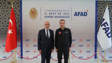 Burak Gül’den AFAD İl Müdürü Erdal Kan’a Ziyaret