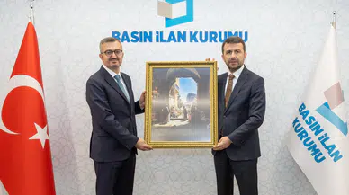 İletişim Başkanı Duran’dan Basın İlan Kurumu’na Ziyaret