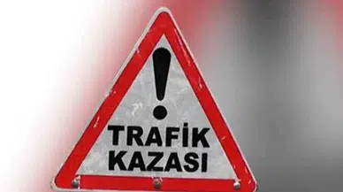 Azerbaycan Bulvarı’nda Kaza: Yan Yatan Araçta Sıkıştılar!