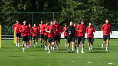 A Milli Takım İtalya Maçı Hazırlıklarına Belçika’da Başladı