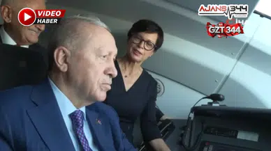 Erdoğan, Çerkezköy-Kapıkule Hattı’nda İlk Sürüşü Gerçekleştirdi