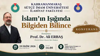 Ali Erbaş, Kahramanmaraş’ta konferans verecek